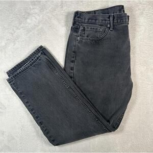 Vintage Levi's Jeans Mens 40x32 Black Fade 505 Regular Straight Y2K (FITS 40x30)